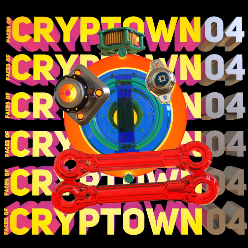 FacesOfCryptown vol.04 #8 static token preview