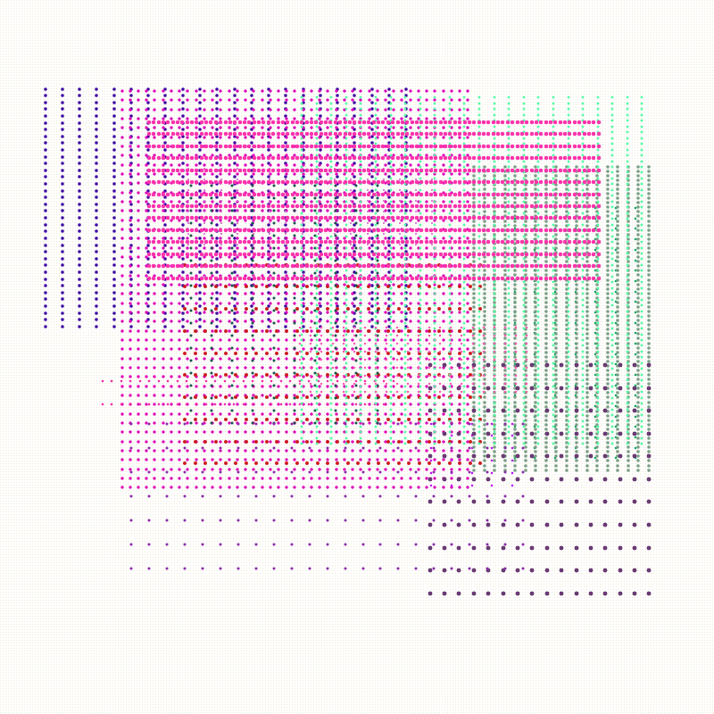 pointillist patchwork #14 static token preview