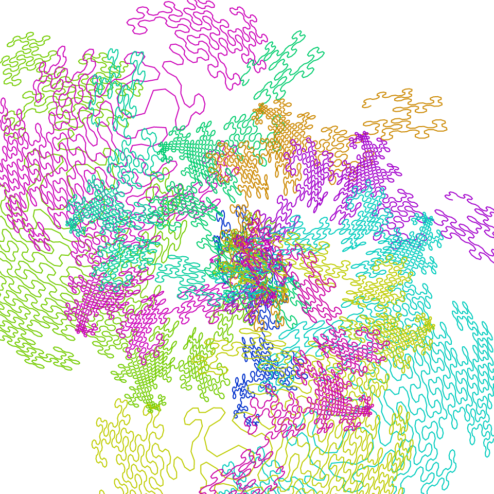 Dragon Curve Vortex #9 static token preview