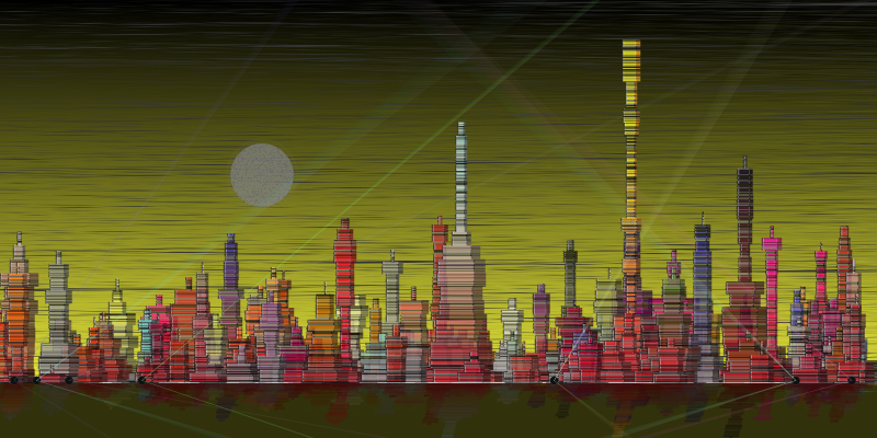 Fictional Cityscapes #79 static token preview