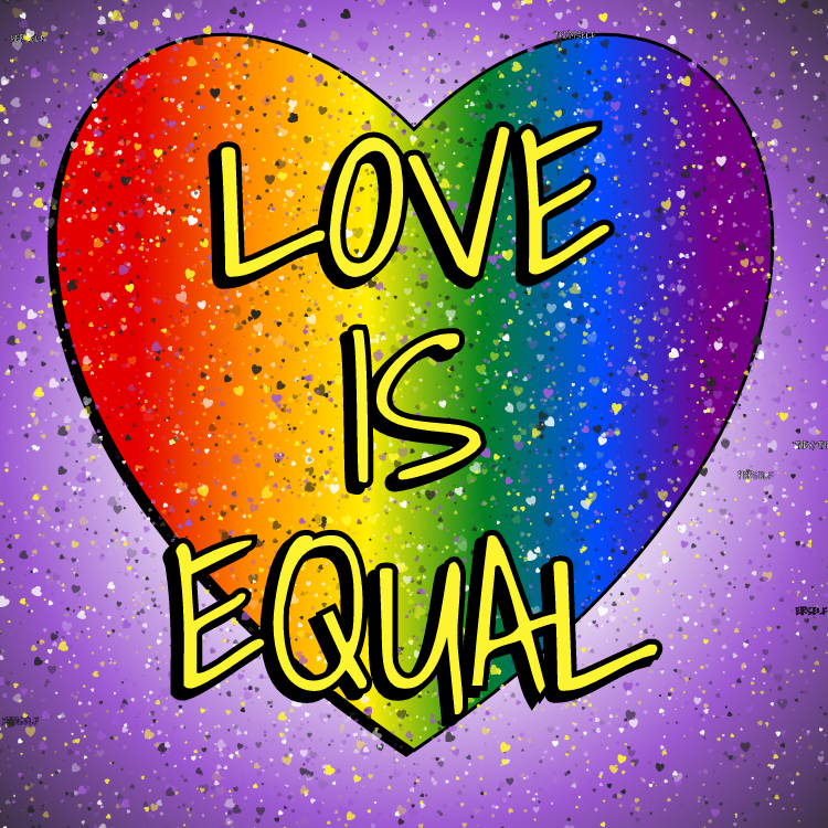 Love IS Equal #8 static token preview