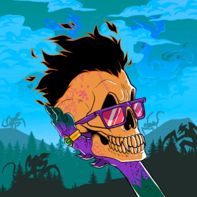 TezSkulliez #6 static token preview