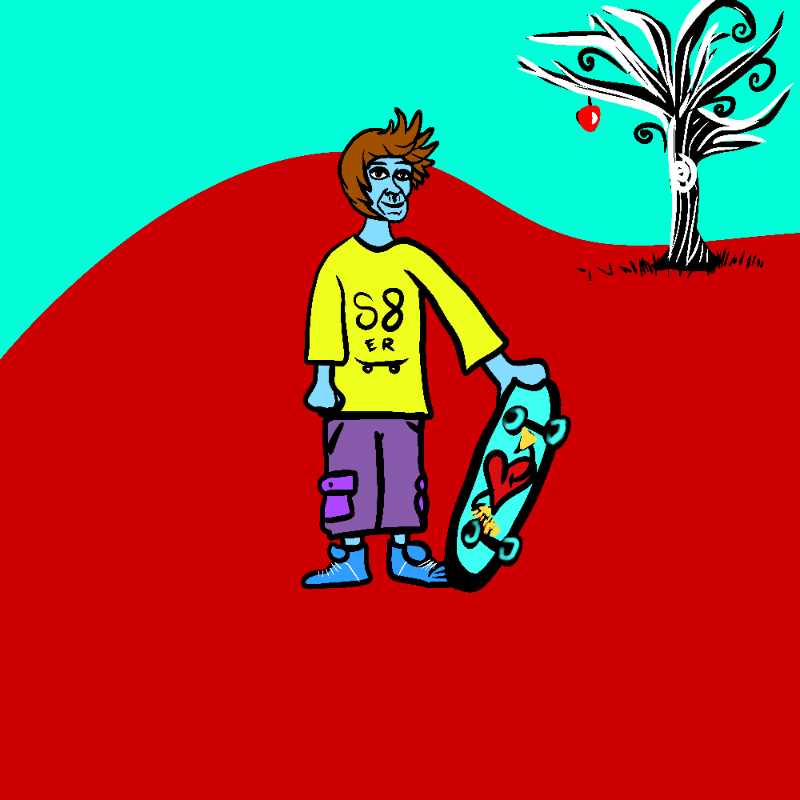 Skaterdudes #3 static token preview