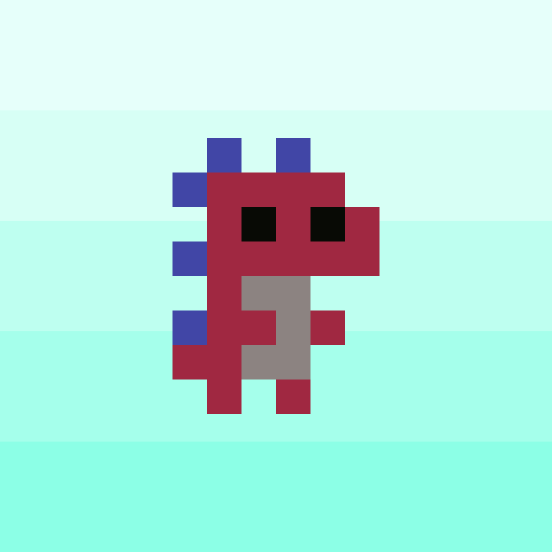 Coded Tiny Dinos #23 static token preview