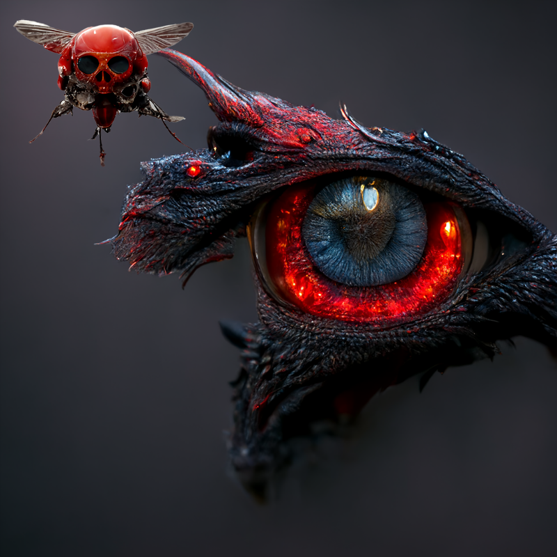 AI Eyes and Insect #11 static token preview