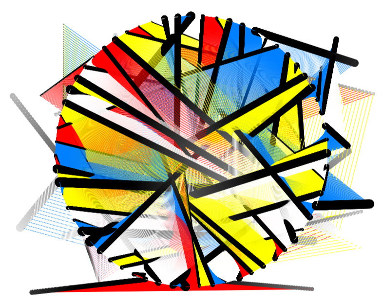 De Stijl Interpolated #12 static token preview
