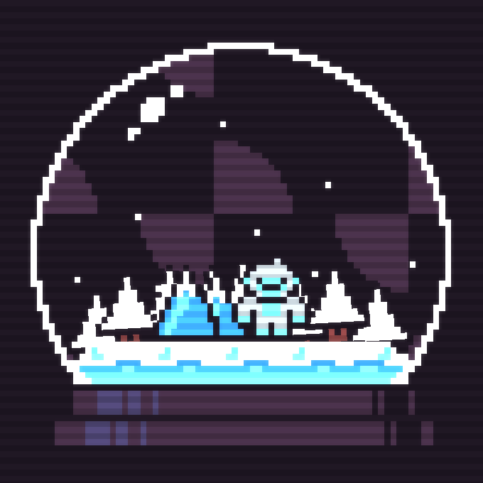 Snow Globe #3 static token preview
