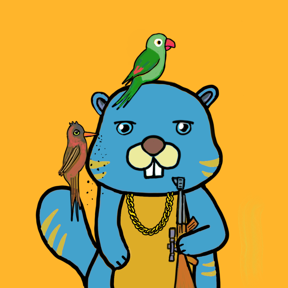 Squirrel Hunter #3 static token preview