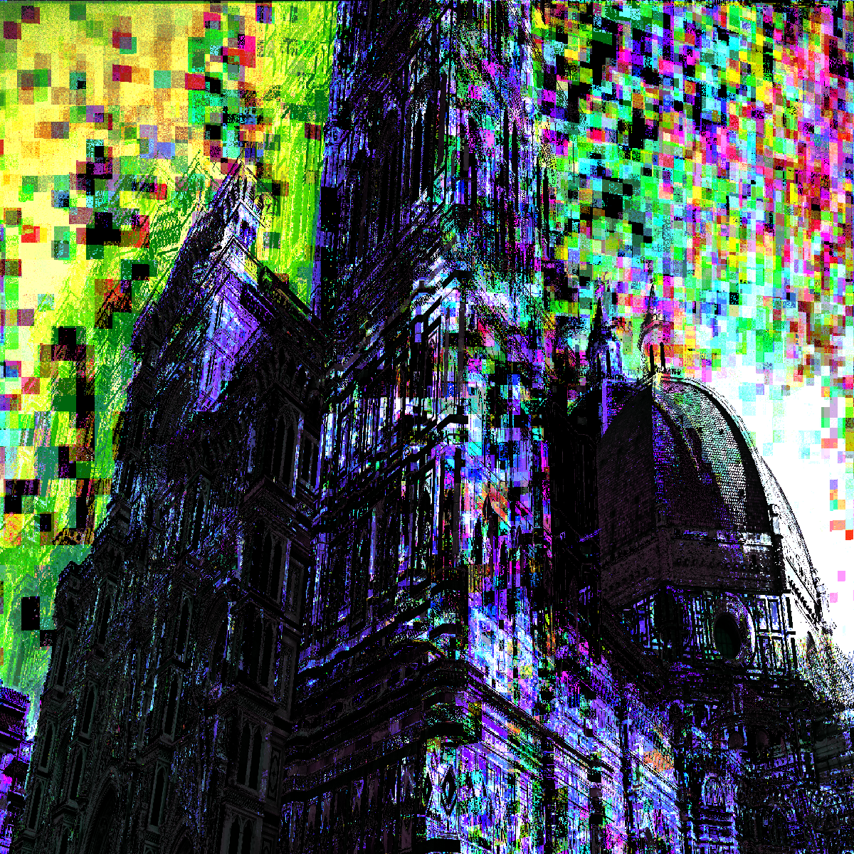 Glitch City #9 static token preview