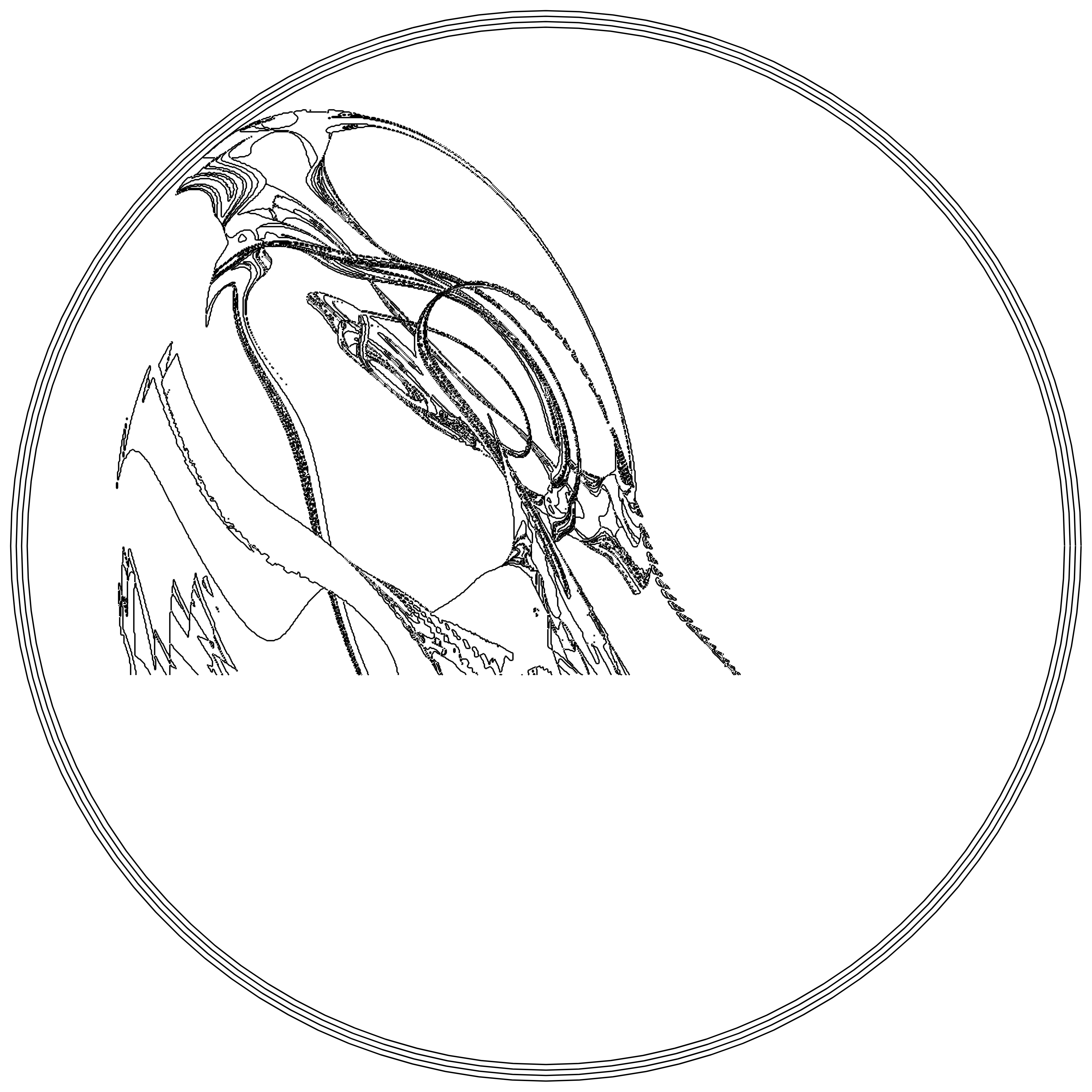 LL21 Fractal Contour #12 static token preview