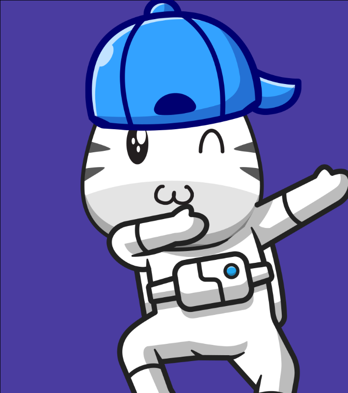 Baby Zebra Gang #11 static token preview
