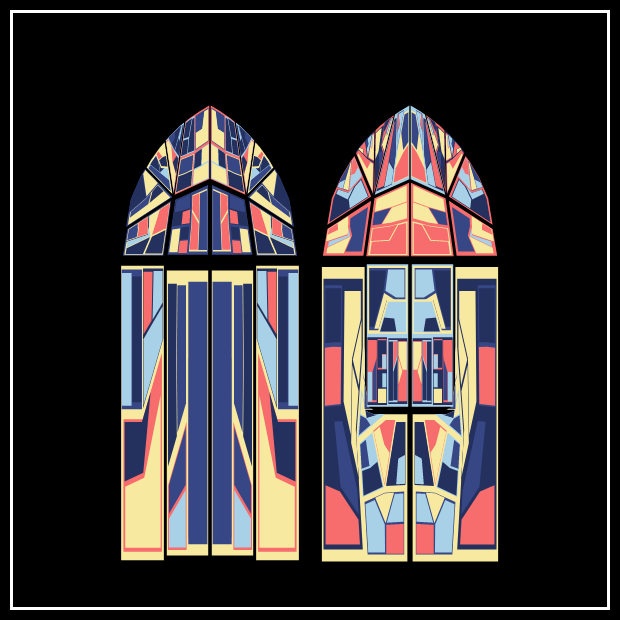 Stained glass #13 static token preview