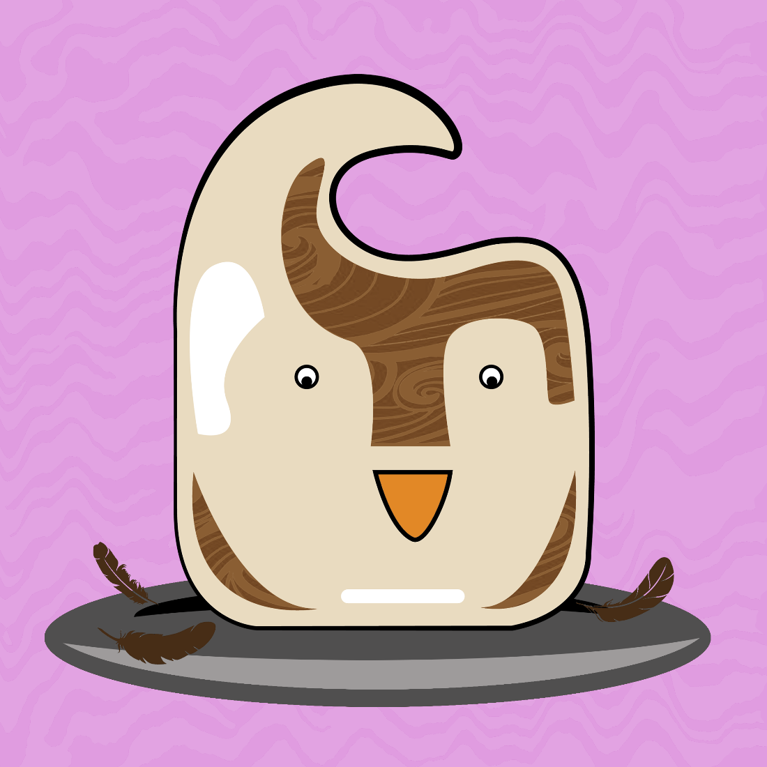 bird character #3 static token preview