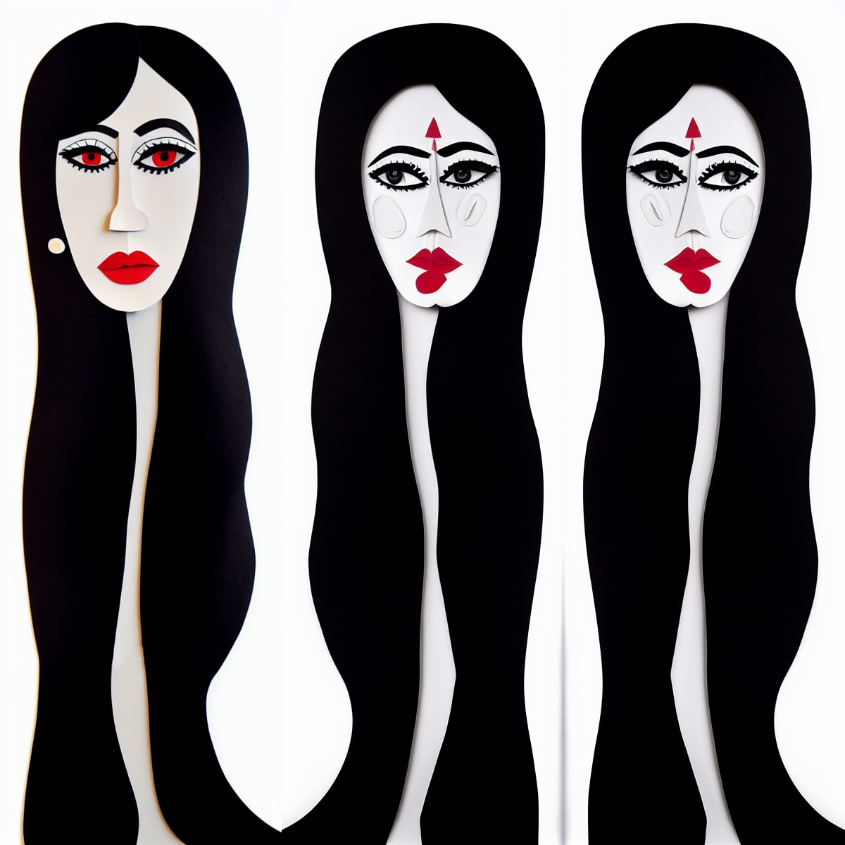 Long hair #6 static token preview