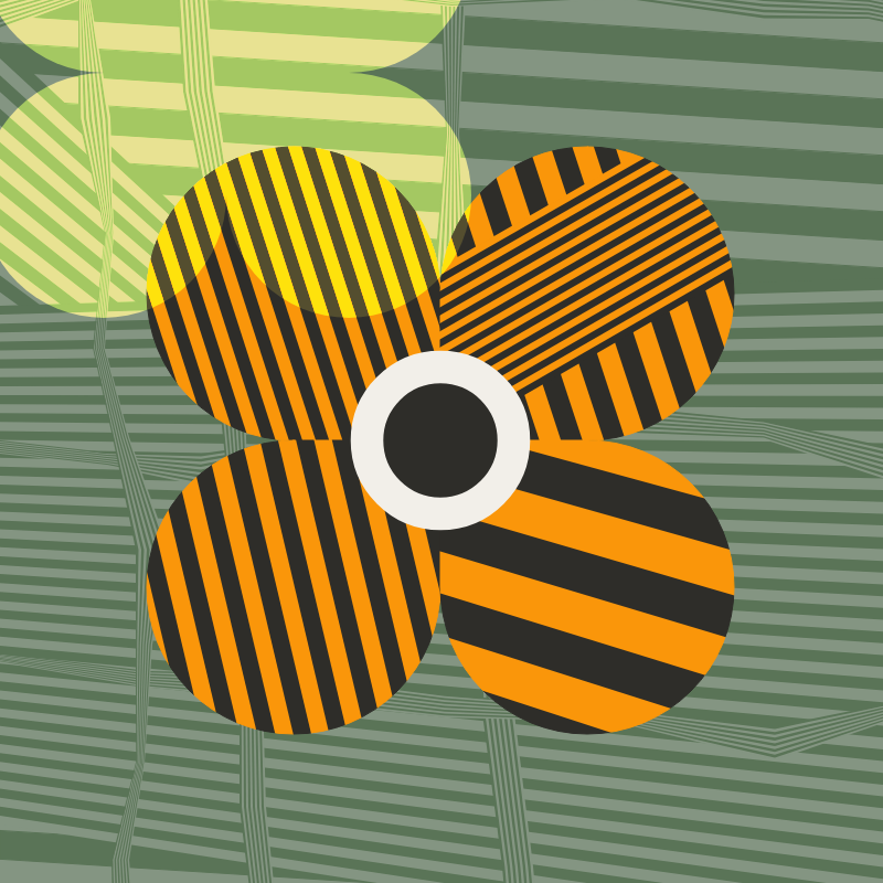 Dazzle Bloom: Big Orange #14 static token preview