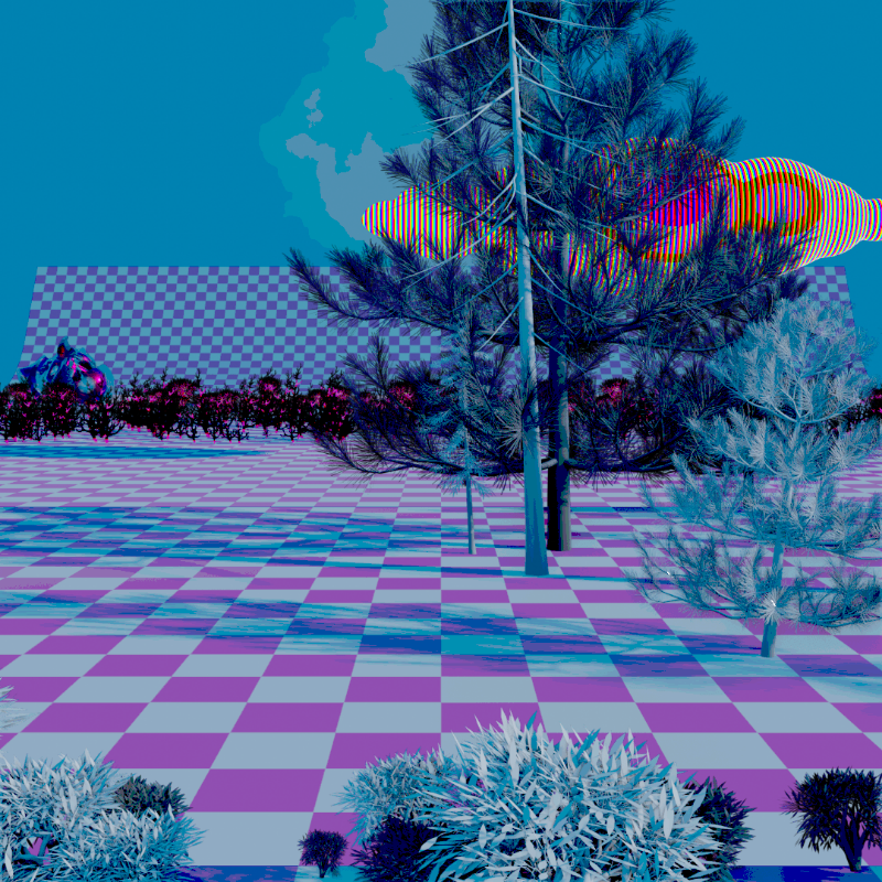 CRT Landscapes #13 static token preview