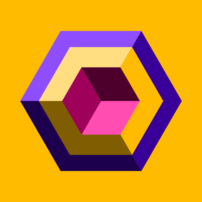 Hexagones - Art for Bots #17 static token preview
