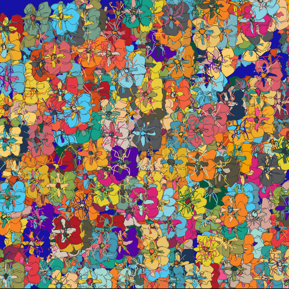 Floral Cacophony #12 static token preview