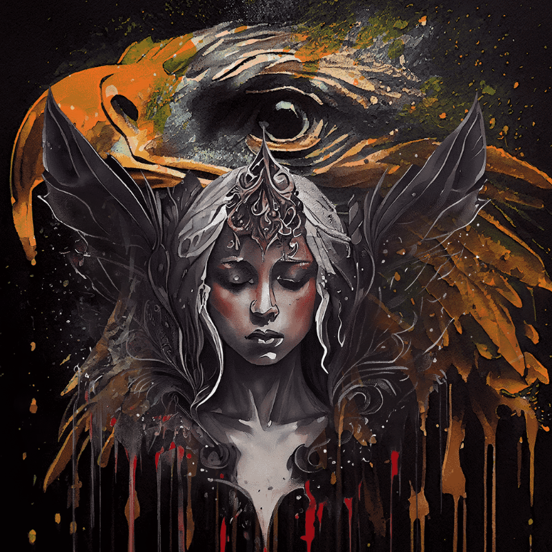 Hera and Eagle #5 static token preview
