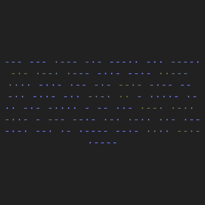 Hash > Morse #8 static token preview