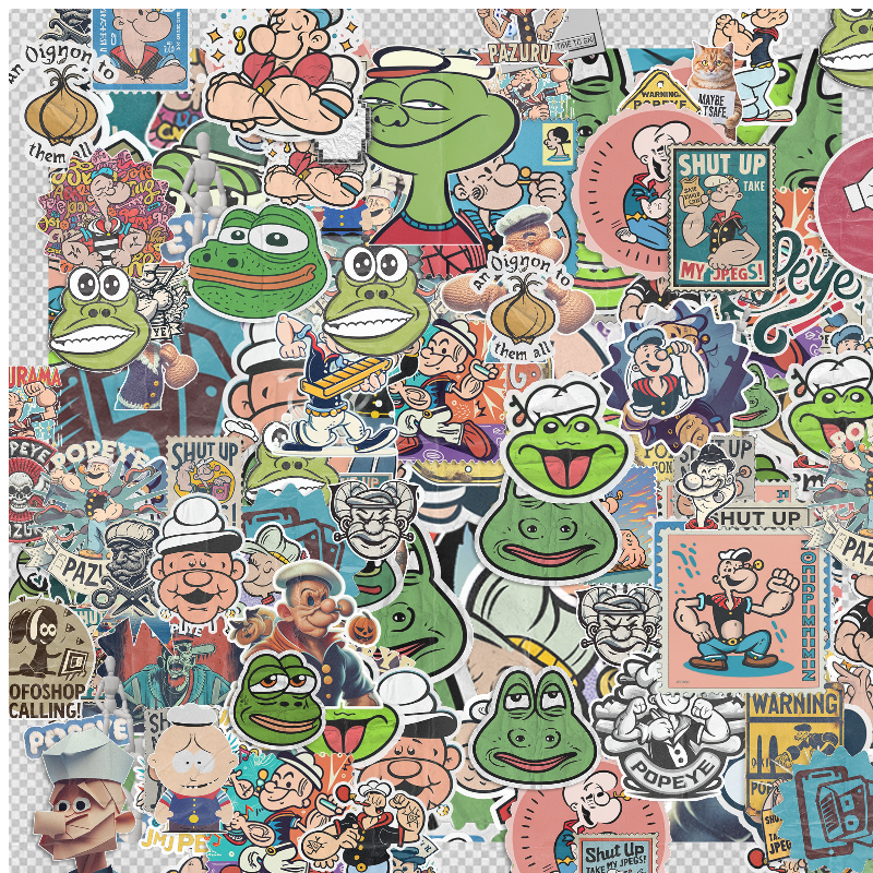 Sticker addict: PEPEYE #3 static token preview