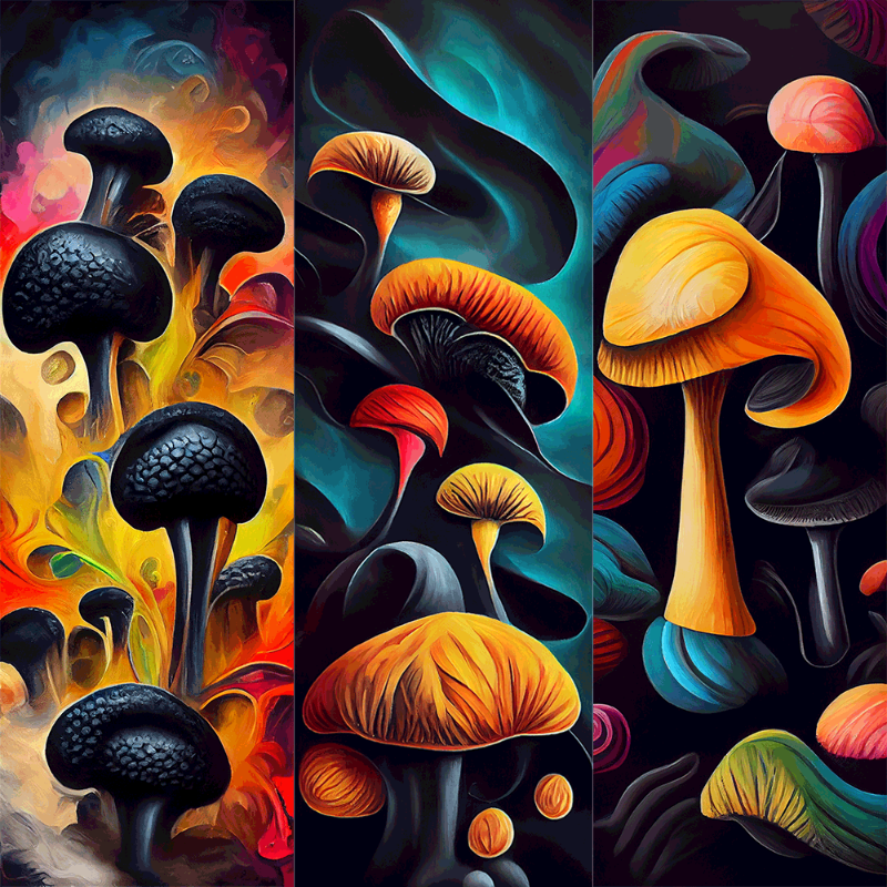 AI Mushroom #2 static token preview