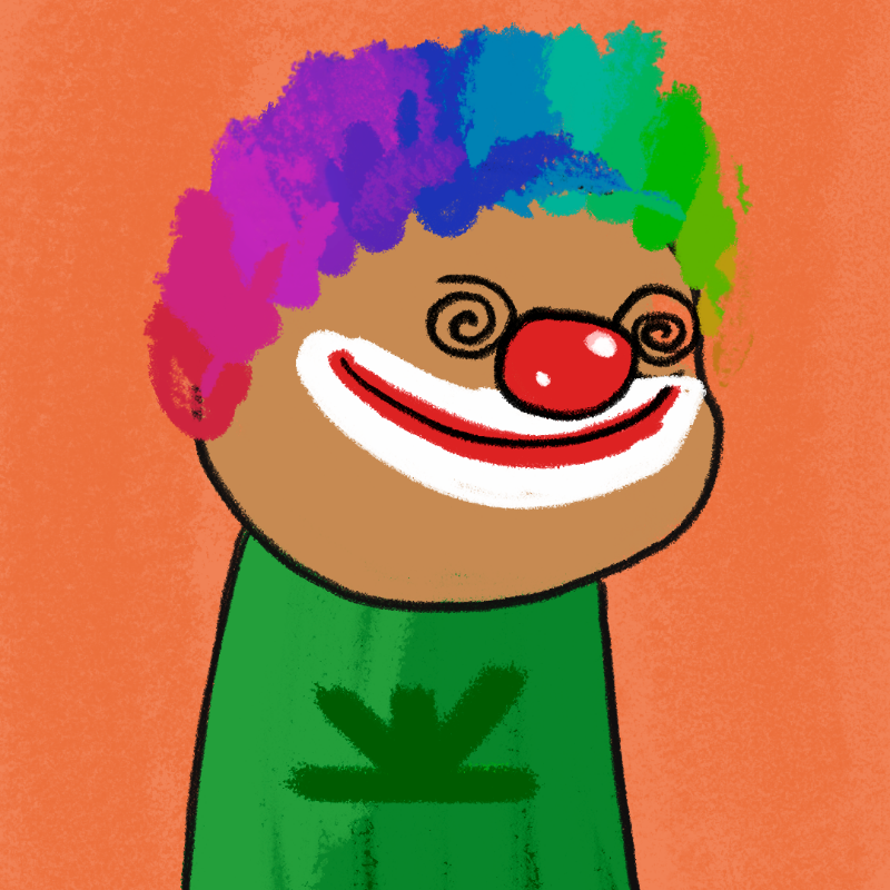Peculiar clown #7 static token preview