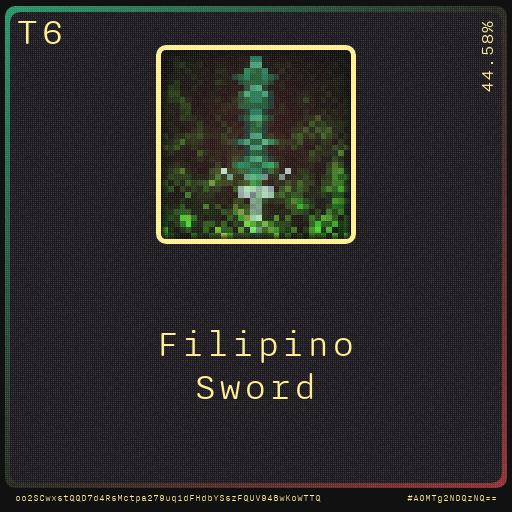Gear for your quests - Sword #10 static token preview