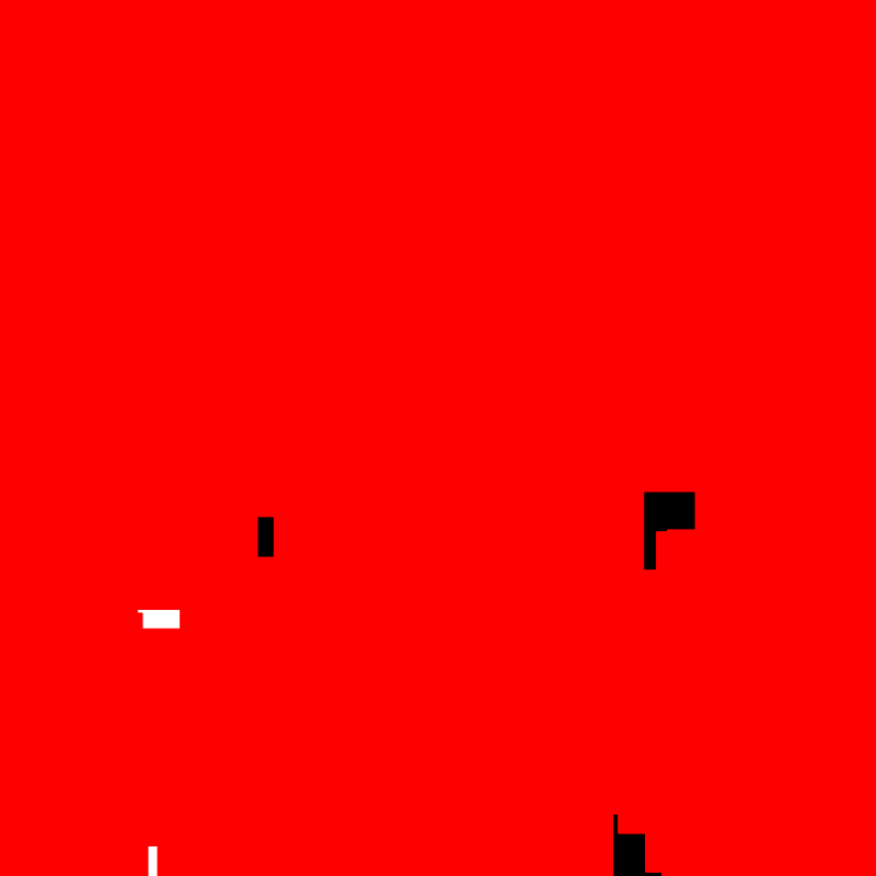 White & Black & Red All Over #20 static token preview