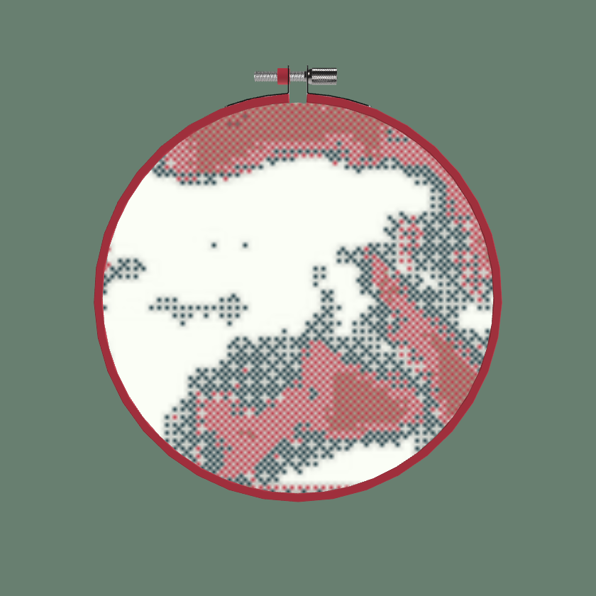Brownian Stitch #9 static token preview