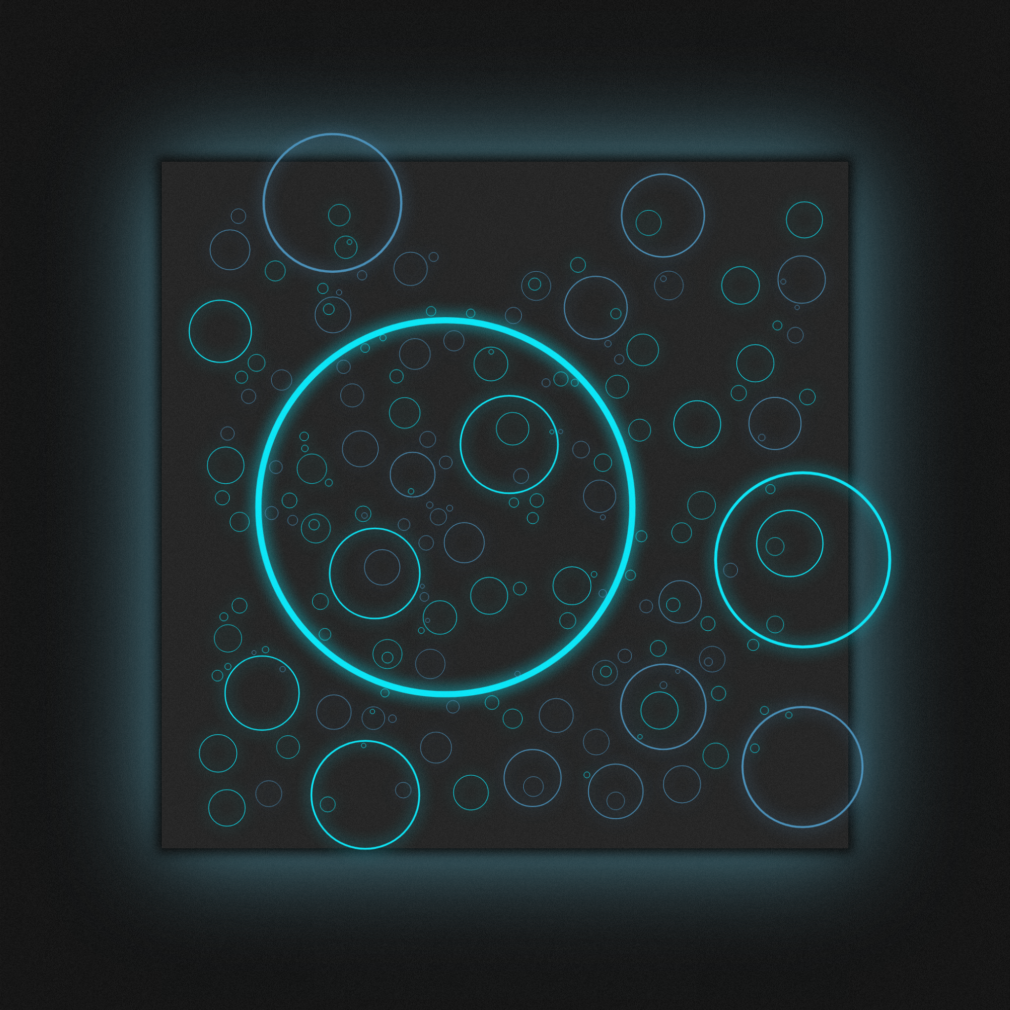 Nevercolliding Circles #7 static token preview