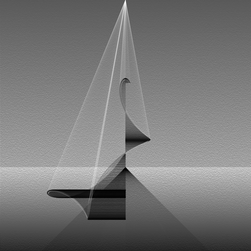 Meditating Lines #16 static token preview