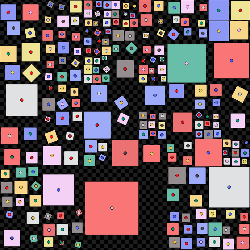 Hanging Squares #2 static token preview