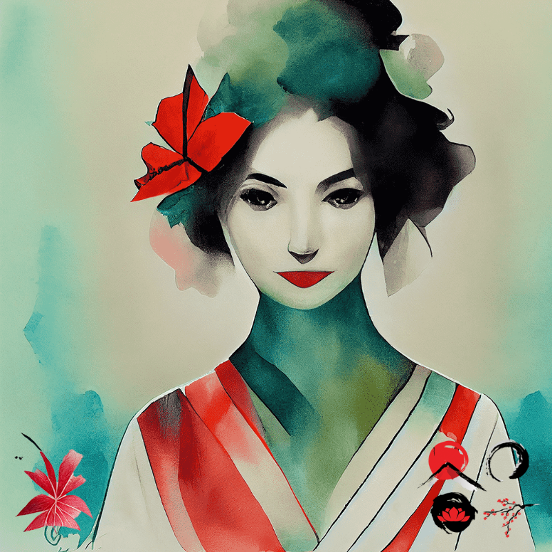 Ocean Geisha #6 static token preview
