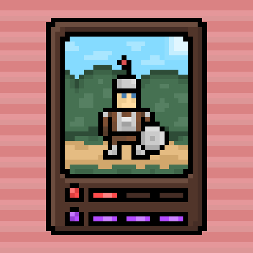 Pixel Knights #1 static token preview