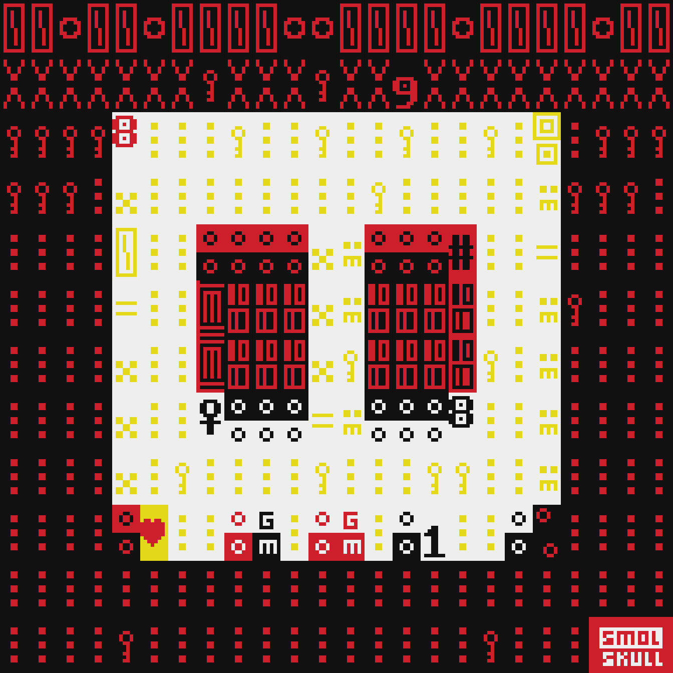 ASCII-SMOLSKULL #13 static token preview