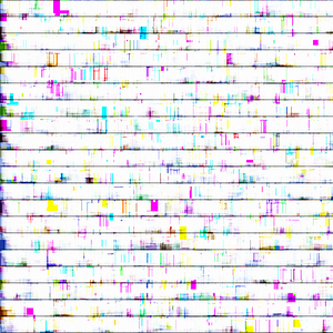 Alien language as musical notes project preview