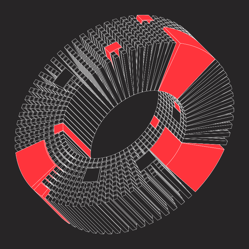 Ex Mobius (Neon Red) #13 static token preview