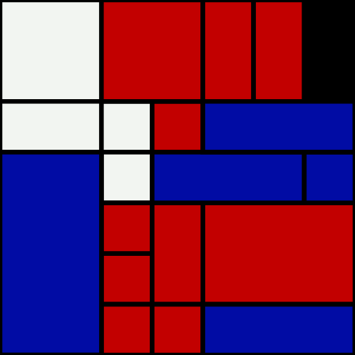 Mondrian Ticket #6 static token preview