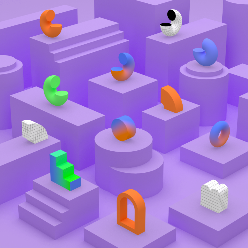 GEOMETRY GUBAHAN #20 static token preview