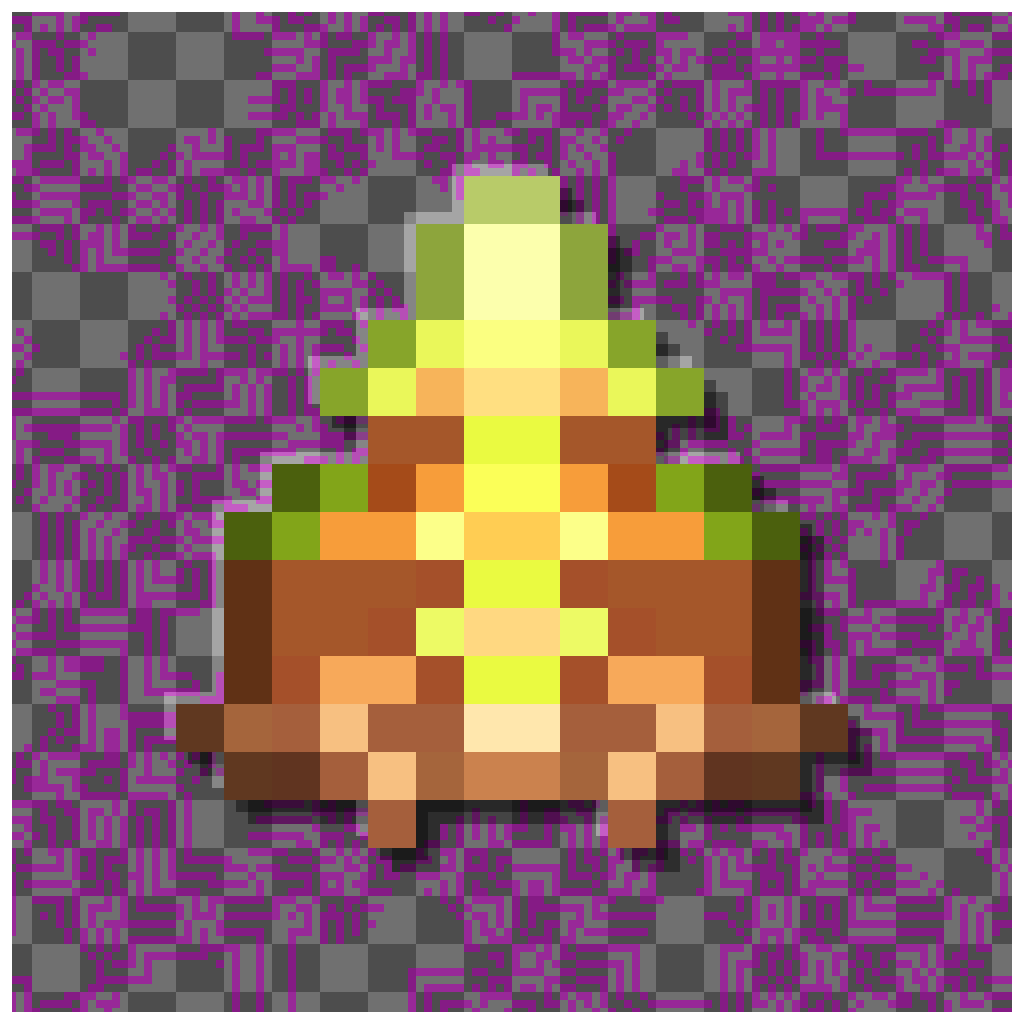 Pixel Spaceships Solos #18 static token preview