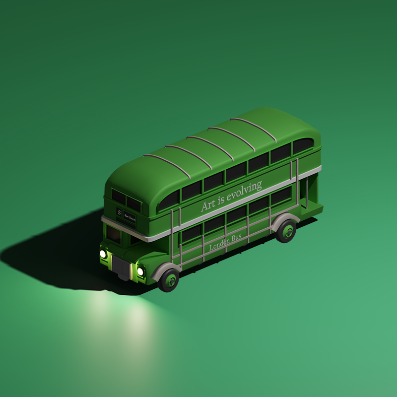 London Buses #9 static token preview