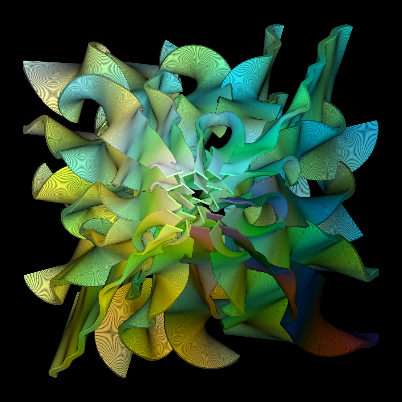 The Seaweed2 colorful version #9 static token preview
