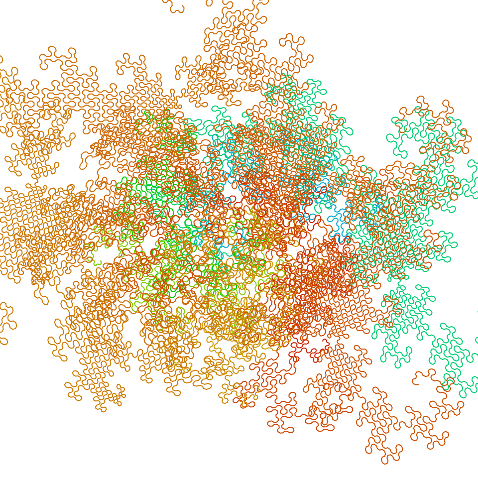 Dragon Curve Vortex #14 static token preview
