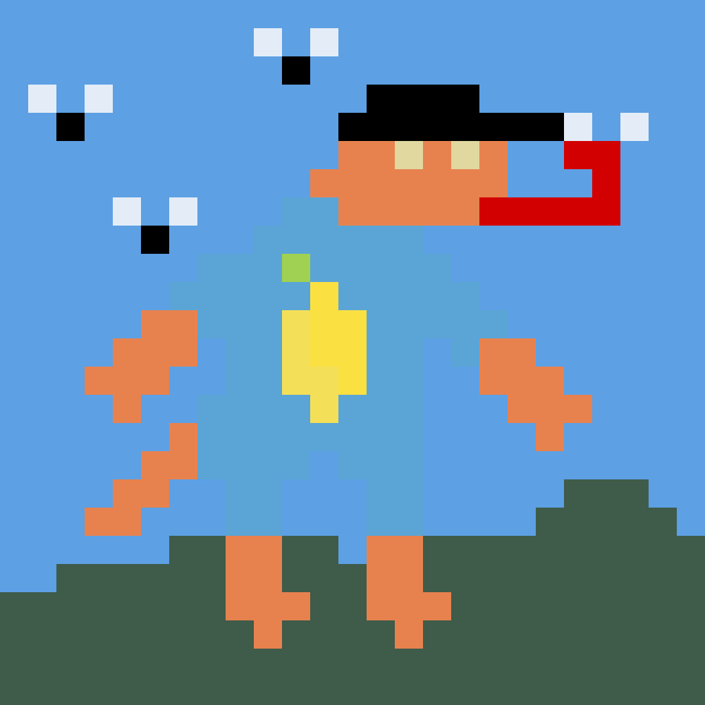 PIXEL TEZZY 1.0 #14 static token preview