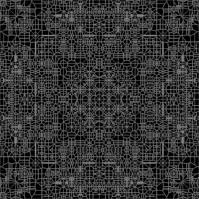 Voronoi Symphony #15 static token preview