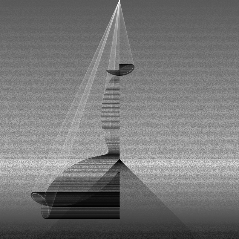 Meditating Lines #18 static token preview
