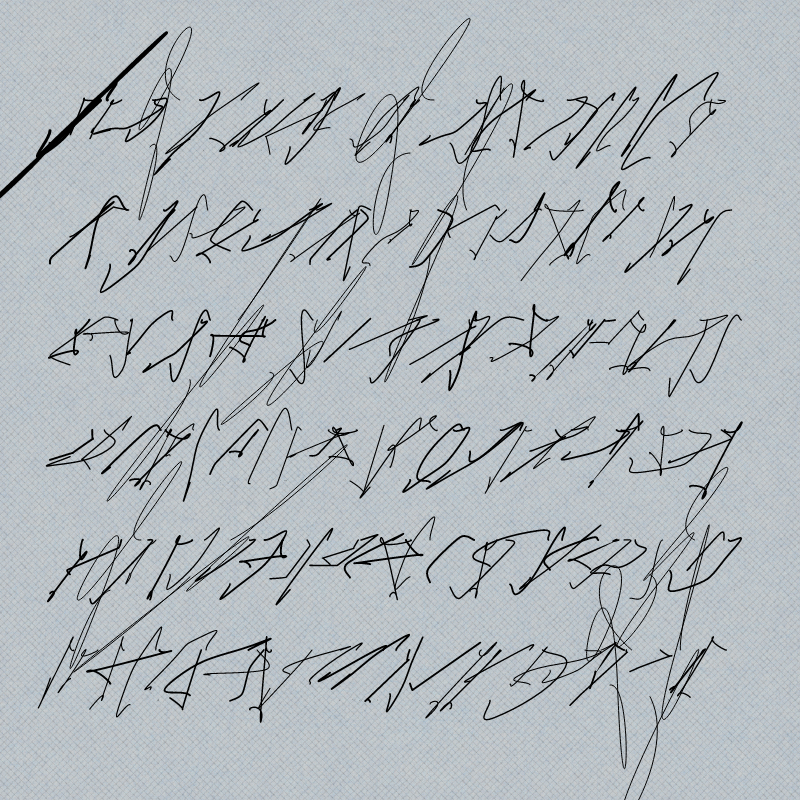 asemic #20 static token preview