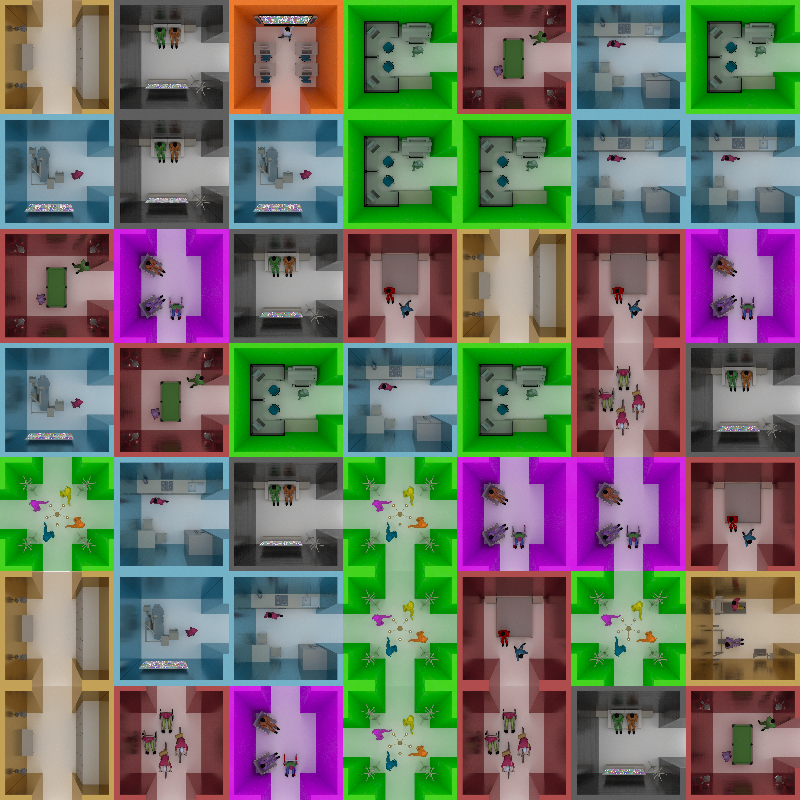 Harlequin block building 2.0 #8 static token preview