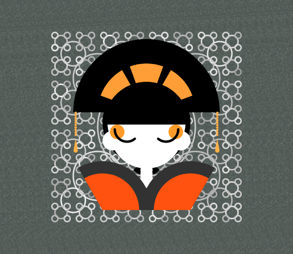 Kimono Doll #9 static token preview
